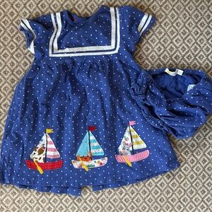 18/24 month dress w diaper cover 

So precious